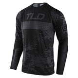 Troy Lee Sprint Ultra Race Jersey - Schmutz Schwarz
