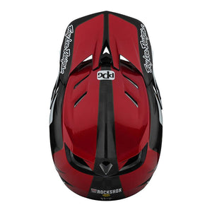 Troy Lee D4 Carbon Race Helmet - Corsa Sram Red