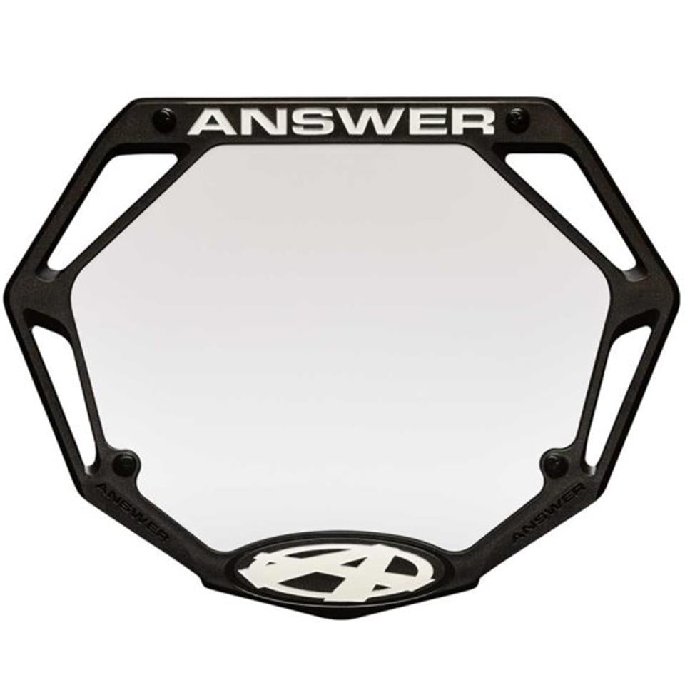 Answer 3D Race Number Plate
