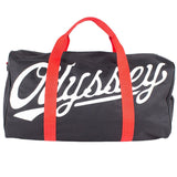 Odyssey Slugger -Duffle -Tasche - schwarz mit roten Gurten