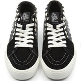 Vans Skate Grosso Mid - Scacchiera Nero/Marshmallow