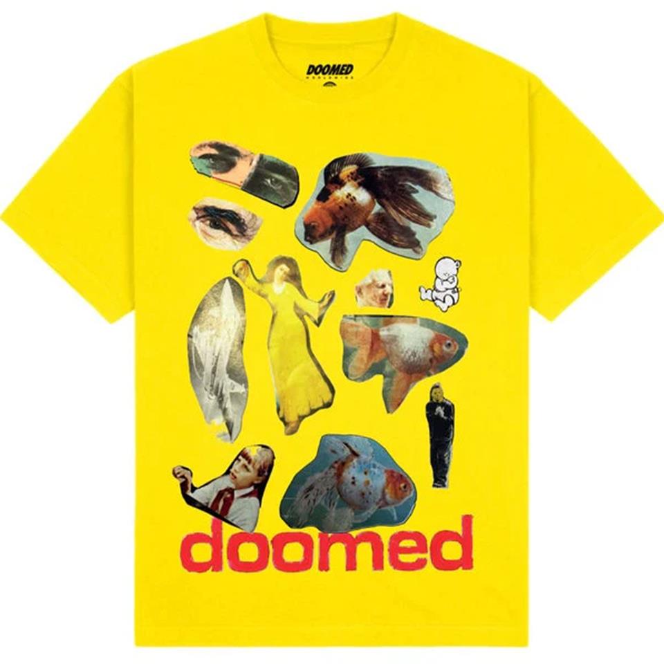 Doomed Alles T -Shirt - Gold