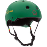 Pro-Tec Klassischer Helm - Matte Rasta Grün