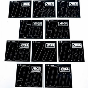 MCS Complete Race Number Kit