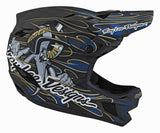 Troy Lee D4 Carbon Rennhelm - Blauer Augapfel in limitierter Auflage