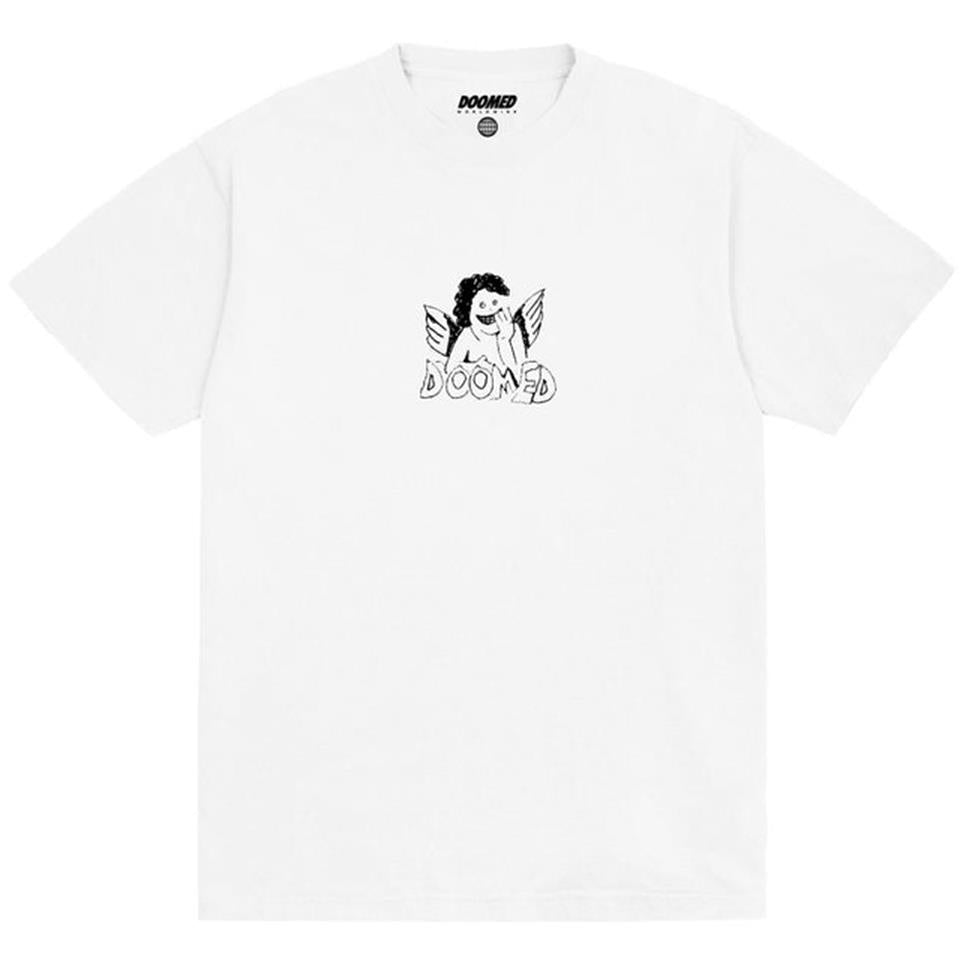Doomed Wings T -Shirt - Weiß