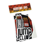 Source BMX Pacchetto adesivo da gara