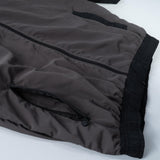 Stay Strong Vertikale volle Zip -Jacke abschneiden - Schwarz/Grau