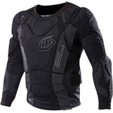 Troy Lee Designs Youth 7855 Upper Schutzkleidung Langarm -Rennhemd - Schwarz