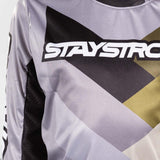 Stay Strong Youth Chevron Race Jersey - Grau