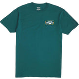 Vans T -shirt full patch posteriore - verde acqua/bianco