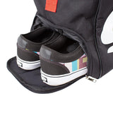 Odyssey Slugger -Duffle -Tasche - schwarz mit roten Gurten