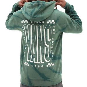 Vans Hoher Krawattenfarbstoff II Hoodie - Entengrün/tief blaugrün