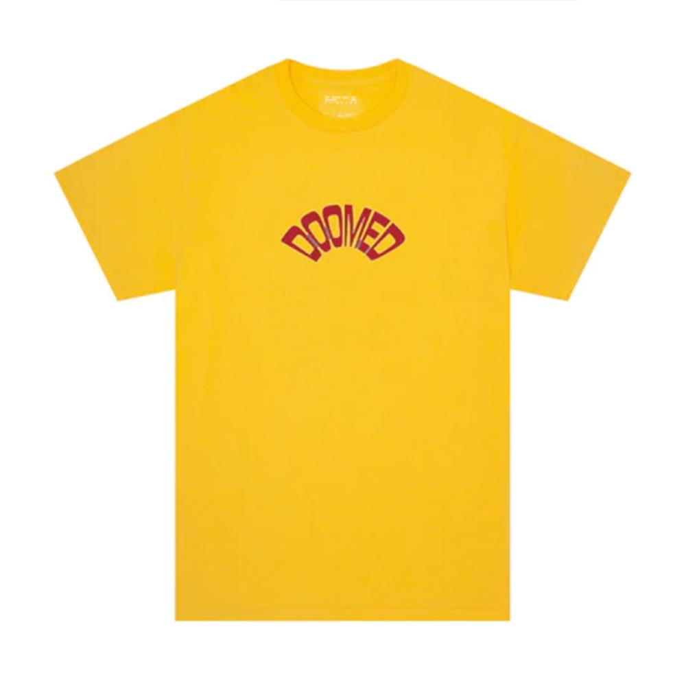 Doomed Bend T-Shirt - Gold
