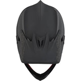 Troy Lee D3 Fiberlite Race Helmet - Mono Black