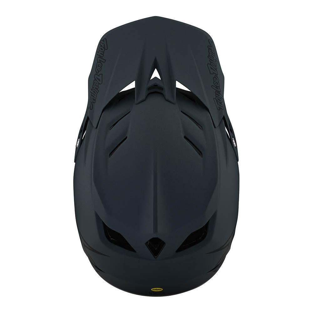 Troy Lee D4 Composite Race Helmet - Stealth Grey