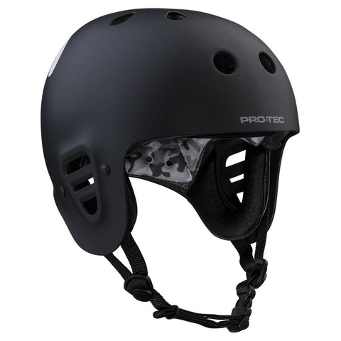 bike shop protec helmet Pro-Tec Full Cut Cult Helmet - Matte Black & Camo | Source BMX