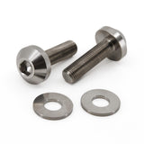 Quelle Titanium weibliche Flush -Knopf -Hub -Bolzen