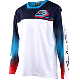 Troy Lee Sprint Youth Renntrikot - Jet Kraftstoff/Weiß